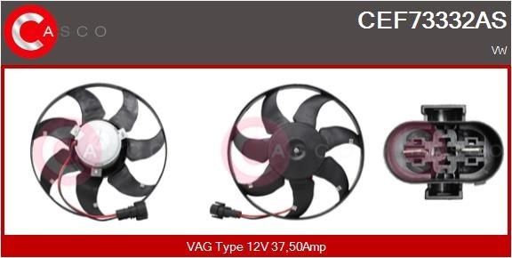 CASCO CEF73332AS Fan, radiator 7D0 959 455 K