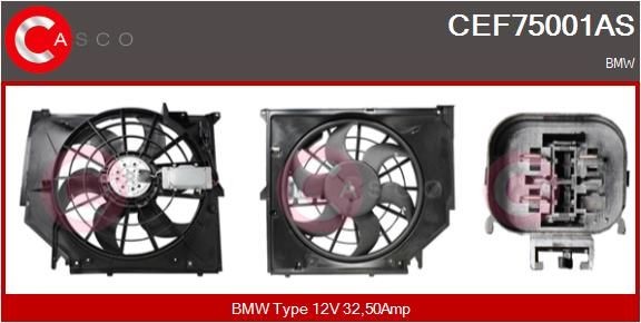 CASCO CEF75001AS Electric Motor, radiator fan
