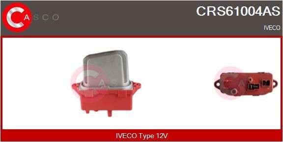 CASCO CRS61004AS Blower motor resistor IVECO experience and price
