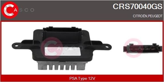 Resistance chauffage PEUGEOT 3008 1 PHASE 1 Diesel /R:73040045