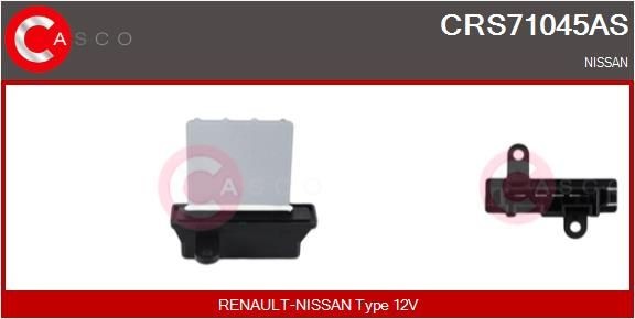CASCO CRS71045AS Blower motor resistor NISSAN experience and price