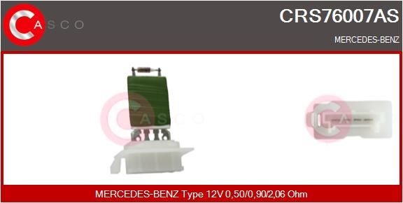 Original CASCO Fan resistor CRS76007AS for MERCEDES-BENZ A-Class