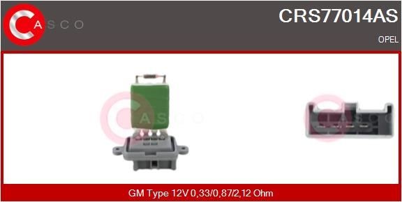 CRS77014AS CASCO Blower motor resistor buy cheap
