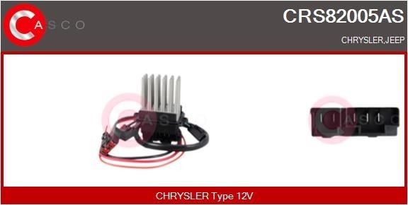 CASCO Voltage: 12V Resistor, interior blower CRS82005AS buy