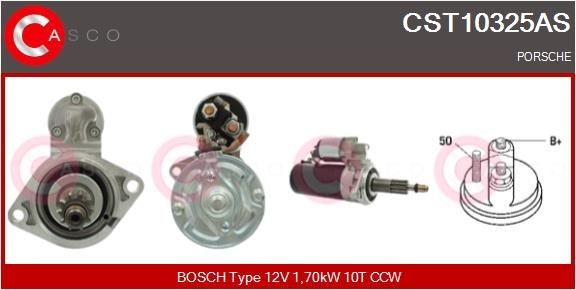 CASCO CST10325AS Starter motor PORSCHE experience and price