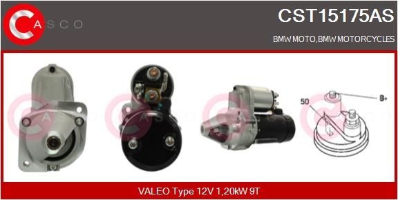 CASCO CST15175AS Starter motor 1241 124 4606