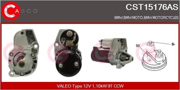 CASCO CST15176AS Starter motor 12 41 2 306 001