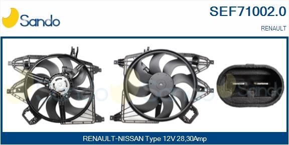 SANDO SEF71002.0 Fan, radiator 77 01 062 958