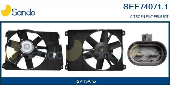 SANDO SEF74071.1 Fan, radiator 1253.39