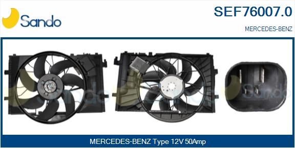 SANDO SEF76007.0 Fan, radiator A203-500-0293