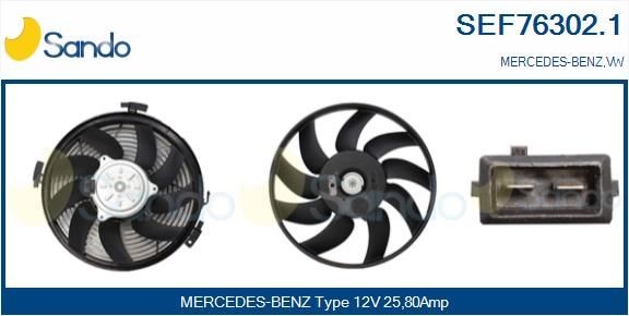 SANDO SEF76302.1 Fan, radiator A906 500 03 93