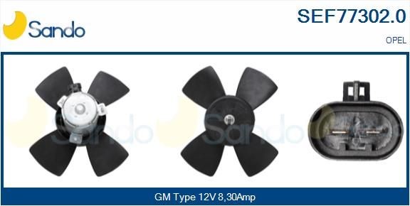 SANDO SEF77302.0 Fan, radiator 1341 244