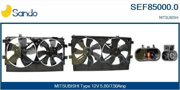 SANDO SEF85000.0 Fan, radiator MR 312899