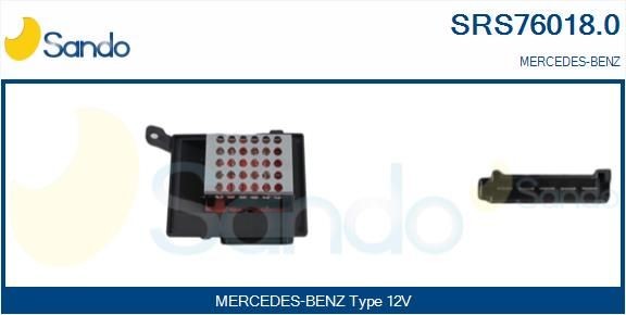 Resistance pulseur d'air appropriées pour MERCEDES-BENZ Vito Mixto (W639)  115 CDI (639.601, 639.603, 639.605) 2003- Diesel 150CH OM 646.982