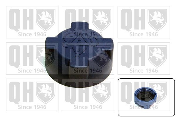 QUINTON HAZELL FC502 Expansion tank cap AUDI 100 1985 in original quality