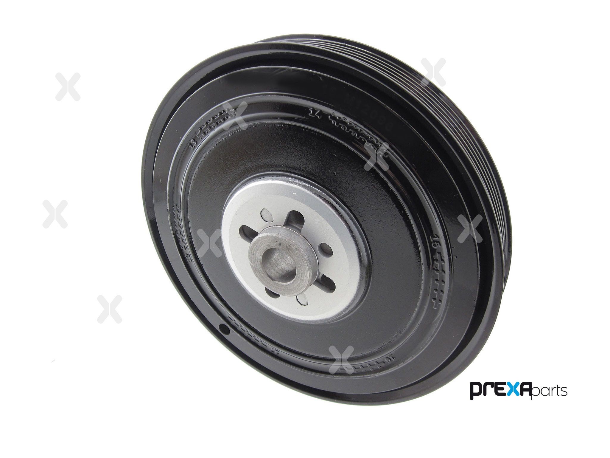 Crankshaft pulley PREXAparts P125001 - Volkswagen Polo I Hatchback (86) Belts, chains, rollers spare parts order