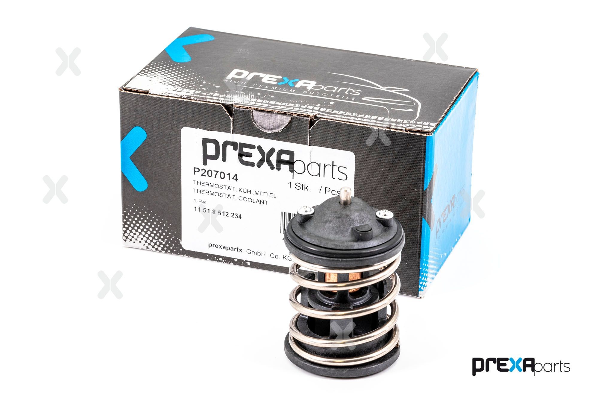 P207014 Engine coolant thermostat PREXAparts P207014 review and test