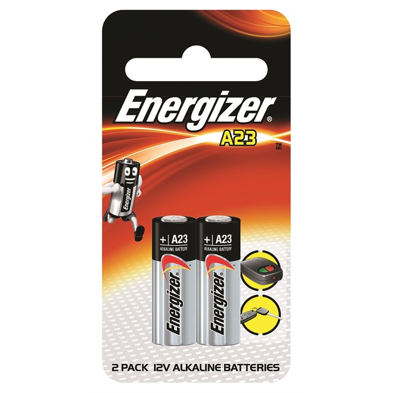 A23 Alkaline Batteries Pack of 2 Energizer 