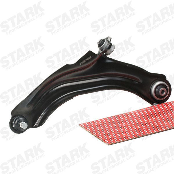 STARK SKCA-0051146 Suspension arm Lower, Front Axle Left, Control Arm, Sheet Steel, Cone Size: 18 mm, Push Rod