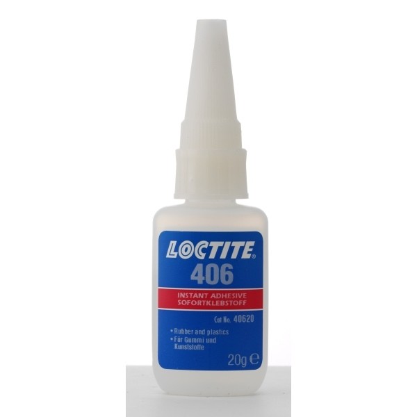 1919335 LOCTITE 406 Rubber Adhesive Bottle, Tube, Weight: 20g, transparent,  Colourless, Mounting Time: 2-10 sec.min ▷ AUTODOC price and review