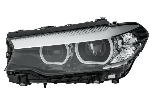 HELLA Left, LED, with hybrid technology, 12V, with high beam (LED), with daytime running light (LED), without LED module for daytime running light, with position light (LED), with indicator, with low beam (LED), for right-hand traffic, without lettering, without control unit Left-hand/Right-hand Traffic: for right-hand traffic, Vehicle Equipment: for vehicles without dynamic bending light Front lights 1EX 354 836-011 buy