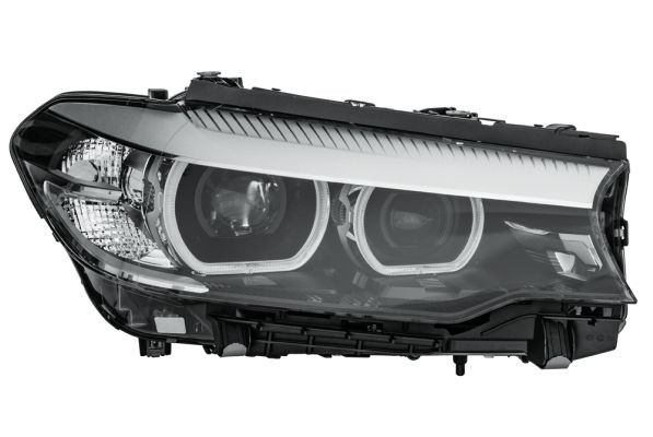 HELLA 1EX 354 836-061 Headlight Right, LED, LED, 12V, without LED module for indicators, without LED module for daytime running light, with indicator (LED), with position light (LED), with dynamic bending light, with low beam (LED), with high beam (LED), with daytime running light (LED), for right-hand traffic, without control unit, without lettering