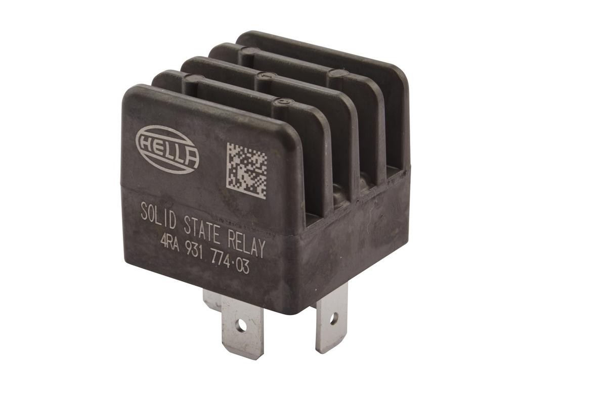Multi-functional relay HELLA 105°C: 12A, 25°C : 18A, 4-pin connector - 4RA 931 774-031