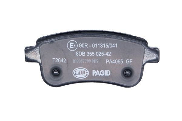 8DB355025421 Disc brake pads HELLA 24820 review and test