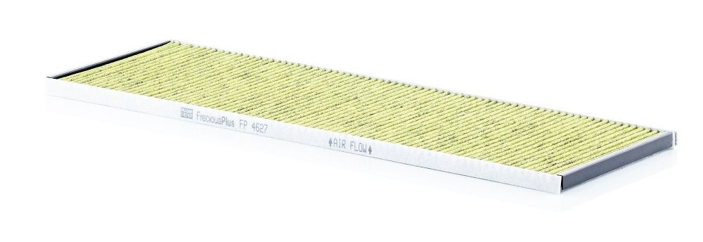 MANN-FILTER Activated Carbon Filter with polyphenol, with antibacterial action, Particulate filter (PM 2.5), with fungicidal effect, Activated Carbon Filter, 456 mm x 151 mm x 13 mm Width: 151mm, Height: 13mm, Length: 456mm Cabin filter FP 4627 buy