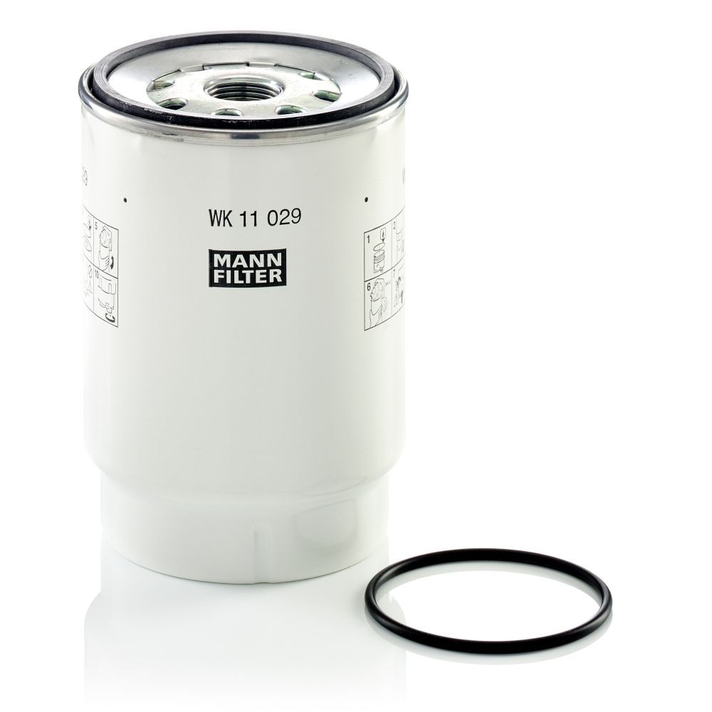 MANN-FILTER with seal Height: 152mm Inline fuel filter WK 11 029 z buy