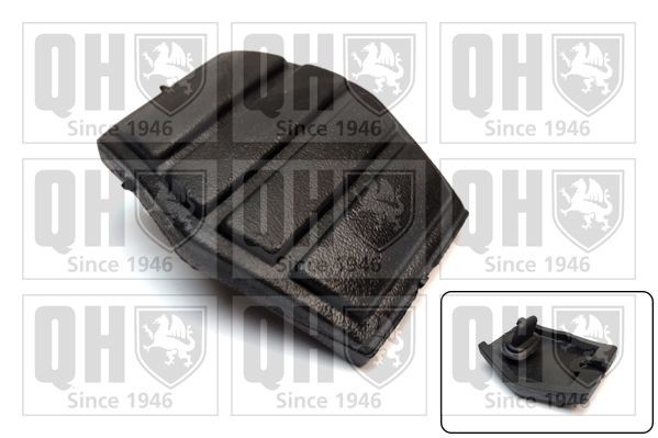 Pedals and pedal covers QUINTON HAZELL Rubber pedal pad - EM2119K