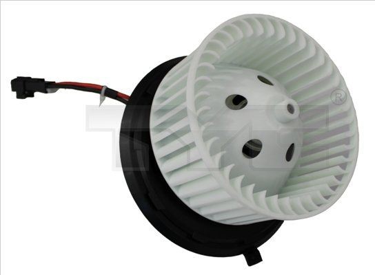 TYC 528-0011 Interior Blower for vehicles with automatic climate control, for vehicles without air conditioning