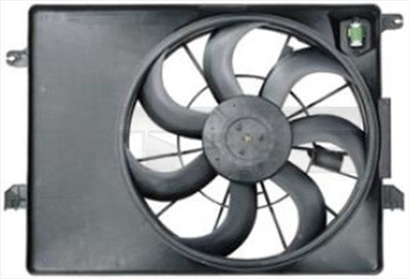 Nissens ventilador de radiador ventiladores ventilador para hyundai terracan HP 2.5 3.0 3.5 01-06 