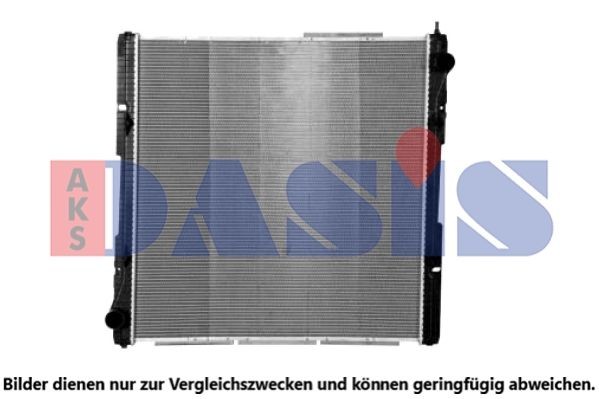 AKS DASIS 270018S Engine radiator 1776026