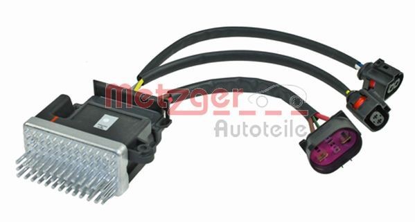 0917342 METZGER Control unit, electric fan (engine cooling) buy cheap
