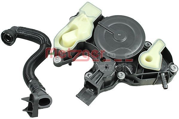 2385111 METZGER Crankcase breather AUDI with hose