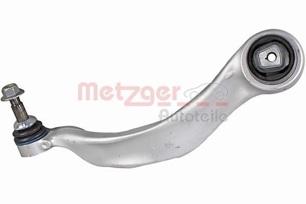 METZGER 58110901 Suspension arm with ball joint, with rubber mount, Front Axle Left, Lower, Front, Control Arm