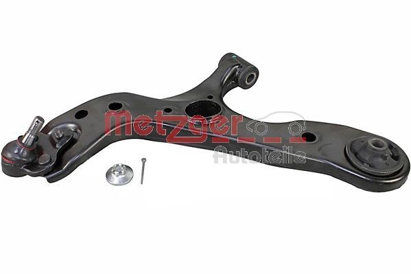 METZGER 58111901 Suspension arm with ball joint, with rubber mount, Front Axle Left, Control Arm