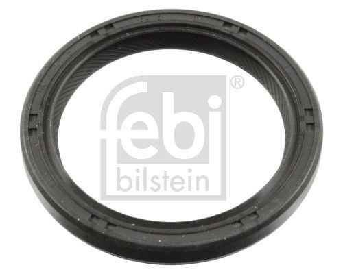 FEBI BILSTEIN frontal sided, MVQ (silicone rubber) Inner Diameter: 42,5mm Shaft seal, crankshaft 106963 buy