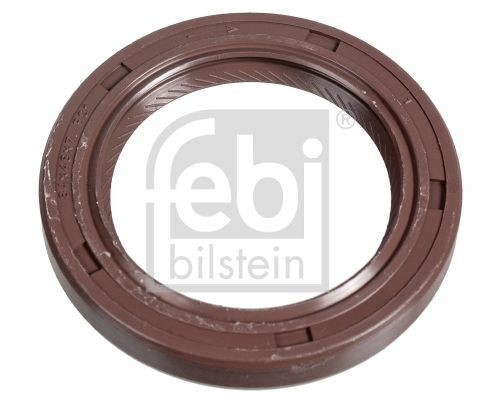 106997 FEBI BILSTEIN Crankshaft oil seal KIA frontal sided, FPM (fluoride rubber)