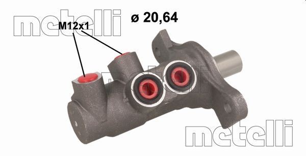 METELLI 051130 Master cylinder Logan II MCV 1.5 dCi 90 hp Diesel 2022 price
