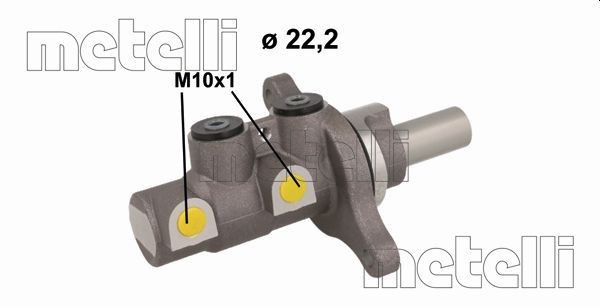 Original 05-1151 METELLI Master cylinder experience and price