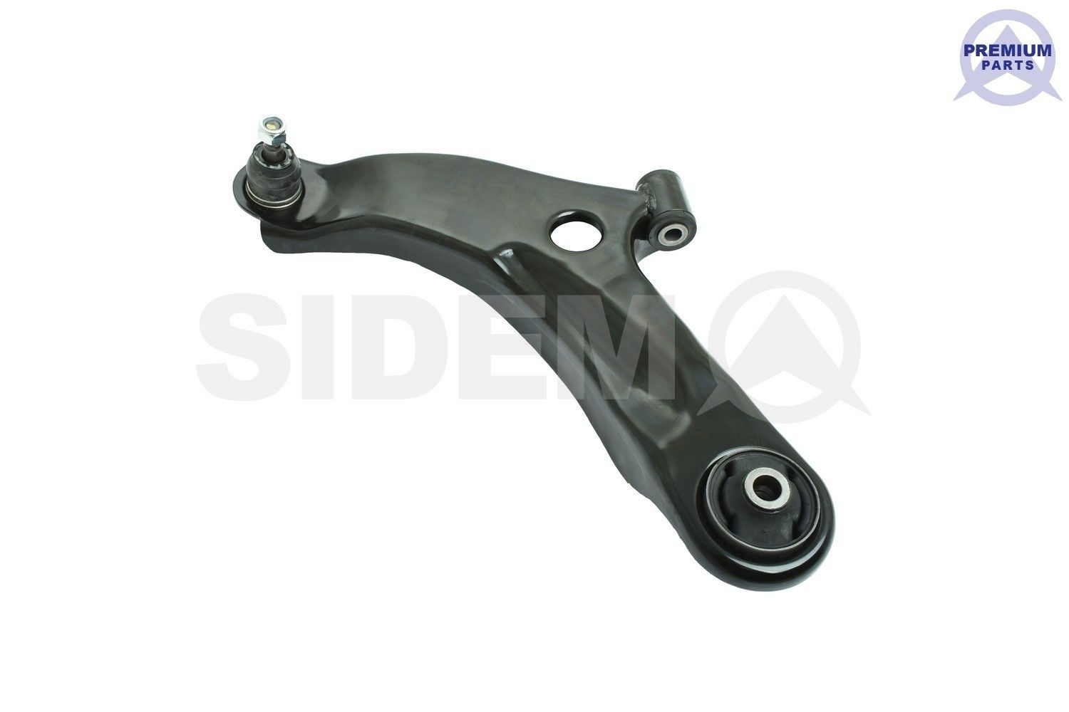SIDEM 77474 Suspension arm Front Axle Left, Control Arm, Sheet Steel, Cone Size: 13,6 mm, Push Rod