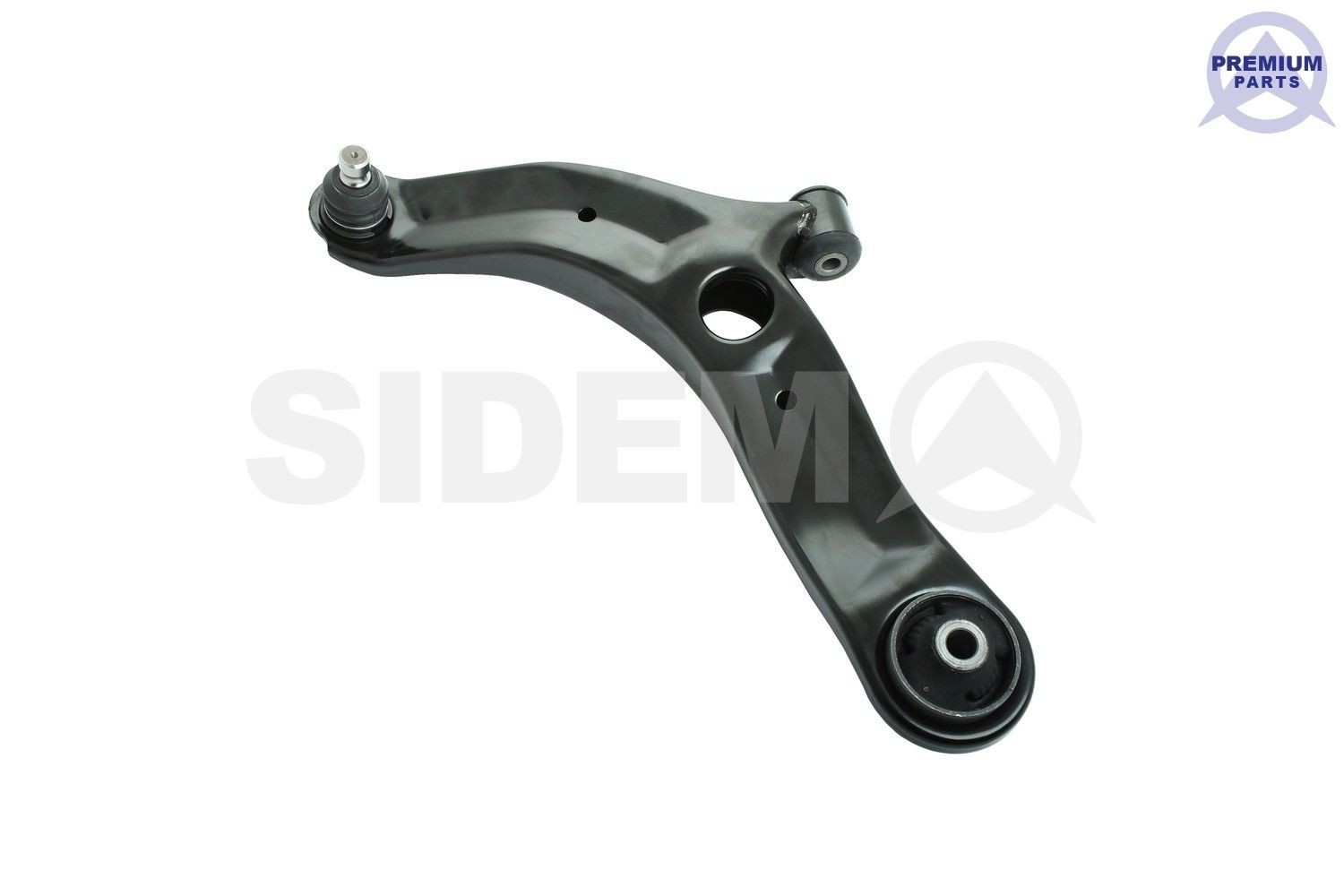 SIDEM Lower, Front Axle Left, Control Arm, Sheet Steel, Cone Size: 20 mm, Push Rod Cone Size: 20mm Control arm 89374 buy