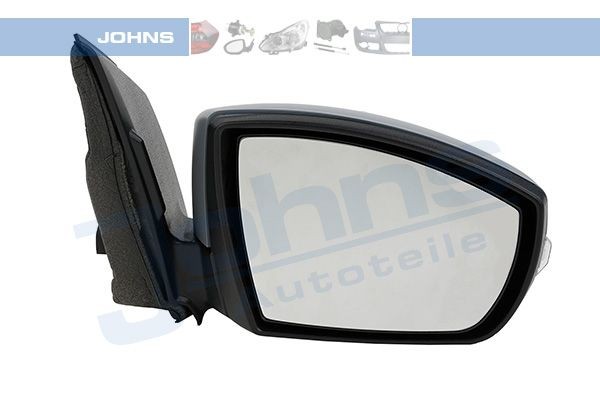 JOHNS Right, for electric mirror adjustment, Aspherical, Heatable, primed Side mirror 32 81 38-21 buy