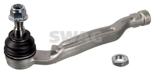 SWAG 62 10 6846 Track rod end Front Axle Right, with lock nut