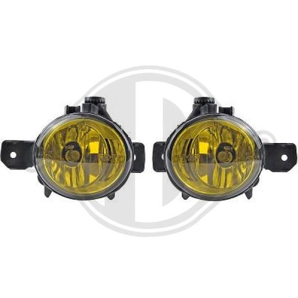 DIEDERICHS Fog Light Set 1280688 BMW 1 Series 2012