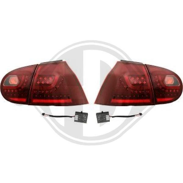 Volkswagen GOLF Tail lights 14464433 DIEDERICHS 2214797 online buy