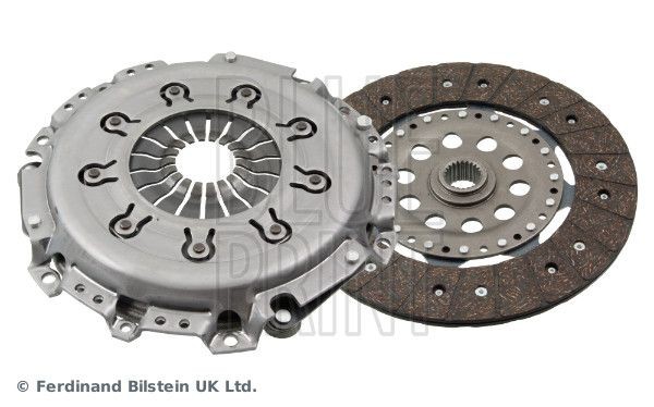 BLUE PRINT two-piece, with synthetic grease, 241mm Ø: 241mm Clutch replacement kit ADF1230141 buy