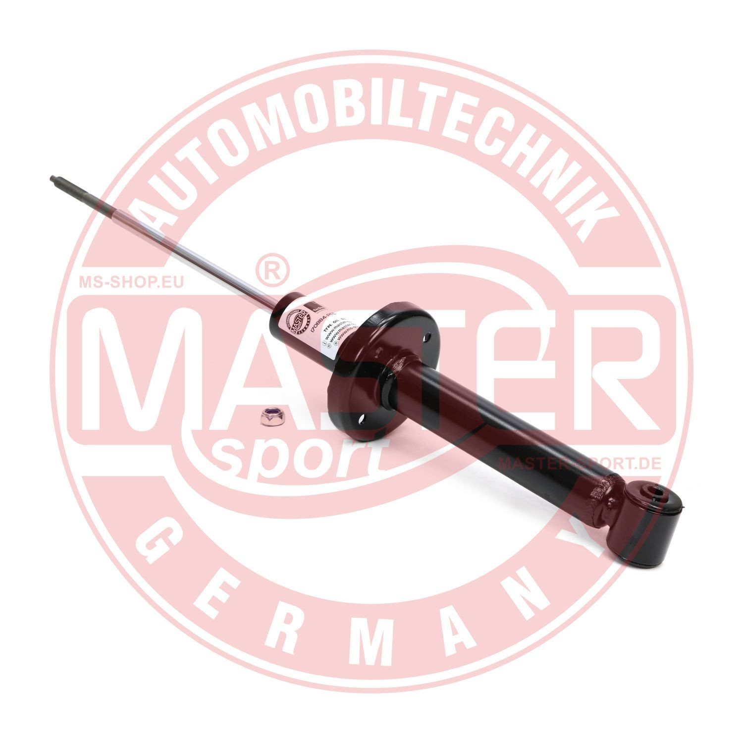 MASTER-SPORT 170884-PCS-MS Shock absorber Rear Axle, Gas Pressure, Suspension Strut, Bottom eye, Top pin